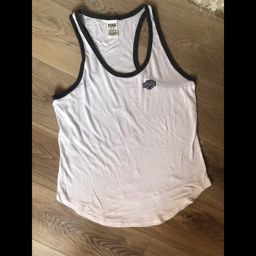 Pink Victoria’s Secret tank top